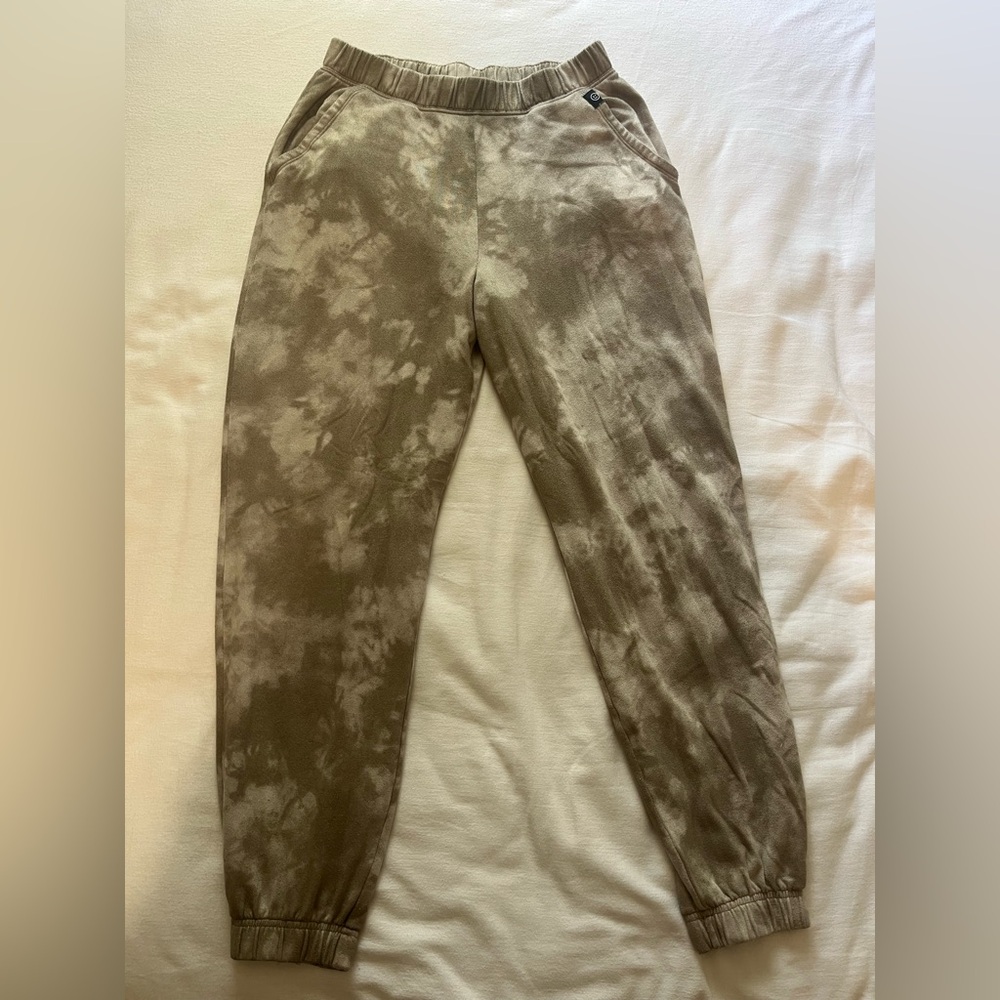 Gilly Hicks Gray & Cream Jogger Pants